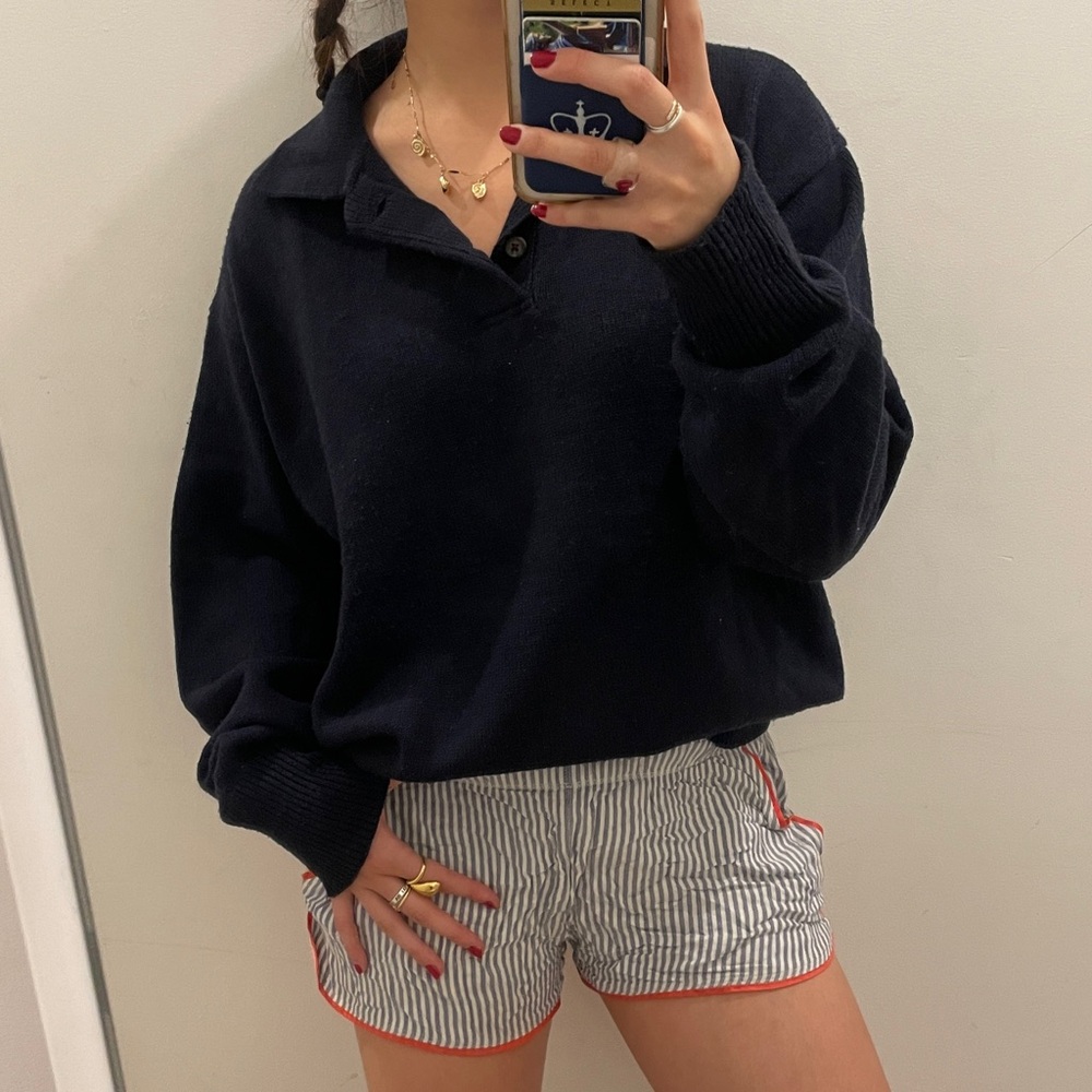 Brandy Melville Navy Sweater